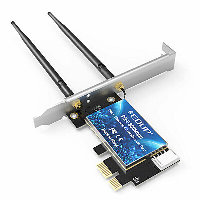 Dual Band AC 600M PCI-E Card Wireless Bluetooth Adapter Dongle