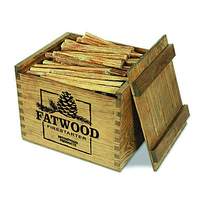 All Natural Wooden Firestarter Natural Waterproof Wood Crate Fuel