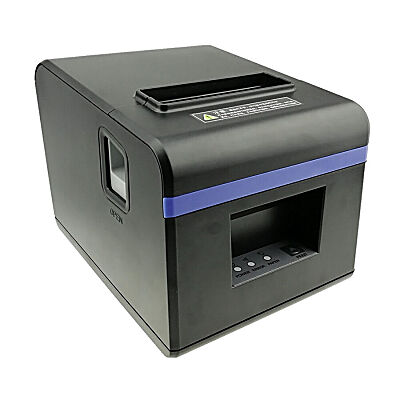 Thermal Receipt Printer Ethernet Network Port With Power Supply